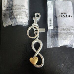 COACH AUTHENTIC NWT KEYCHARM The Summer I Turned Pretty Infinity